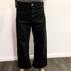 Ribcage High wasted Black Wide Leg Jeans Pants